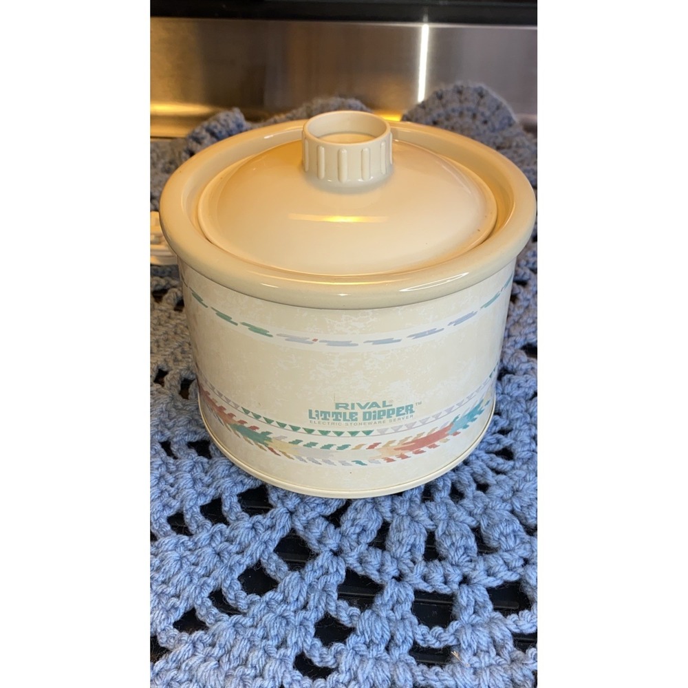 Rival Crock Pot Little Dipper Stoneware Slow Cooker 1 Qt Southwest Design Works!